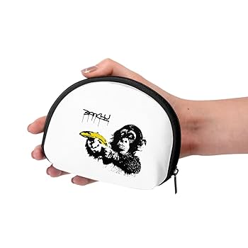 バンクシー　チンパンジー　バナナ Amazon.co.jp: 三つ折り財布 バンクシー Banksy チンパンジー